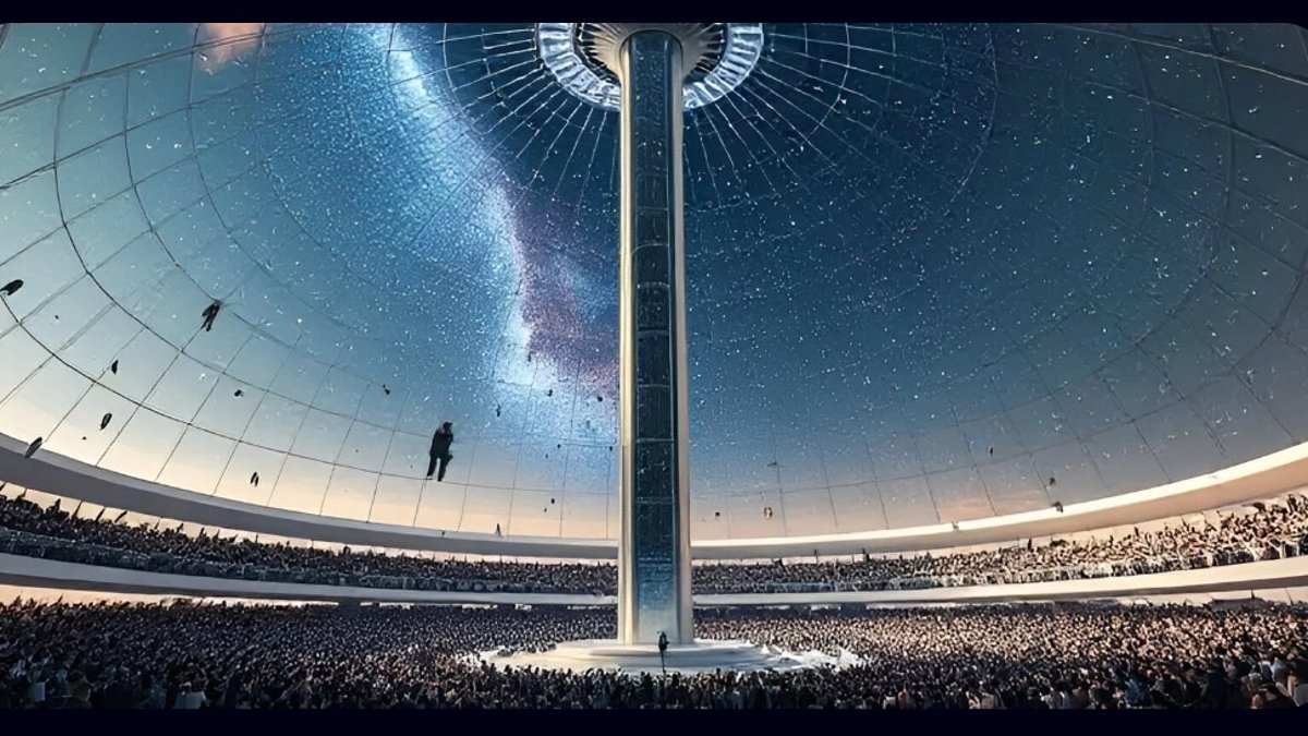 The futuristic spaceship that could take humans to the stars revealed