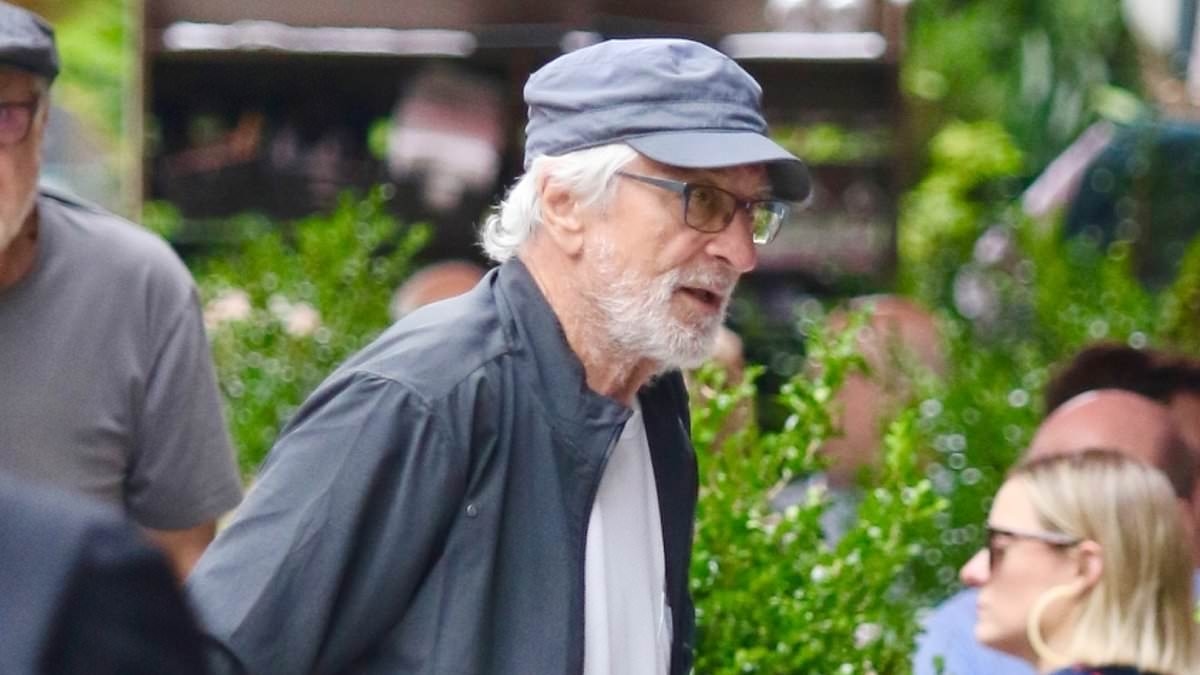 Robert De Niro, 81, makes the rare move of showing off his skinny legs while out in New York