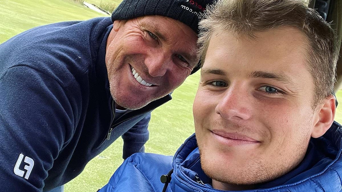 Jackson Warne reveals how his late father Shane inspired his surprise new career move: 'It's therapy for me'