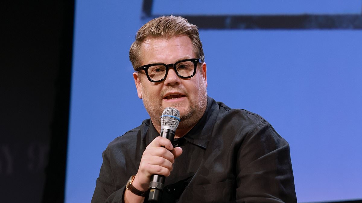 James Corden reveals he is 'terrified' of starring in Broadway play ART and 'woke up sweating' worrying about his performance