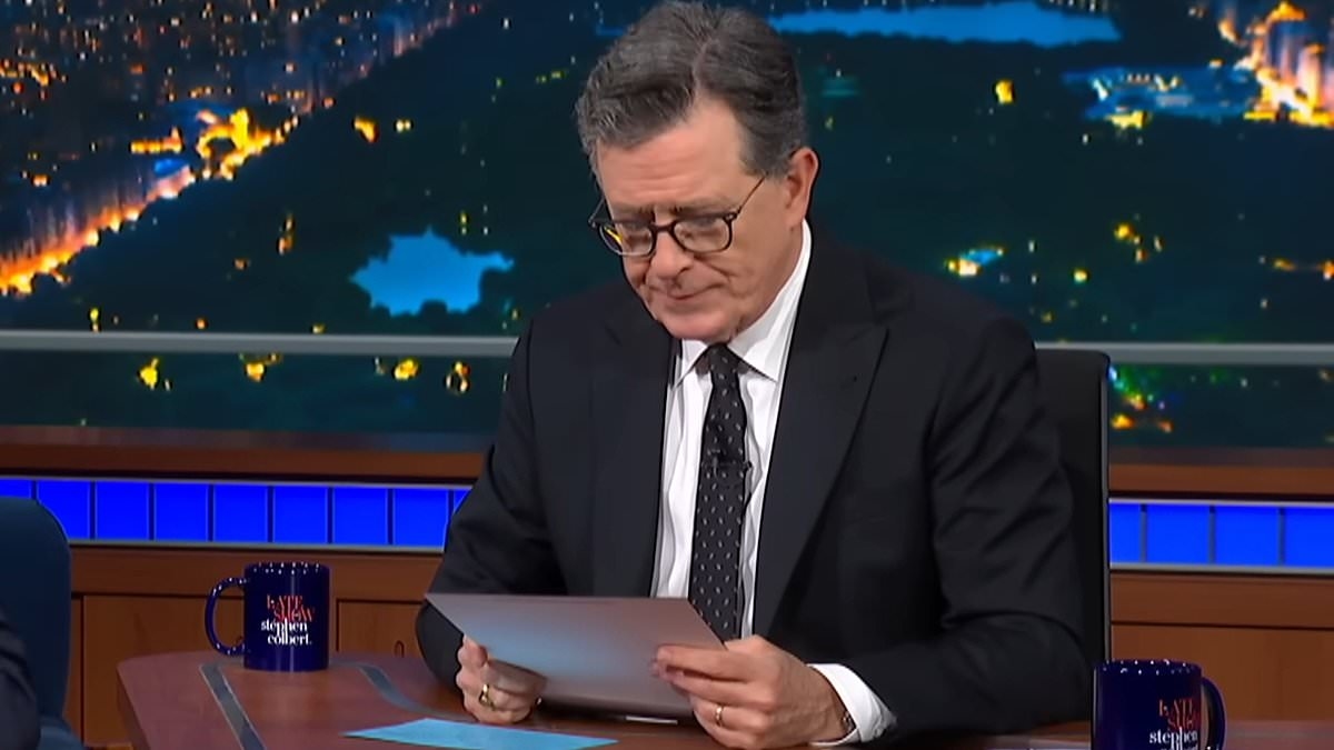 Stephen Colbert stuns viewers with rare takedown of top Democrat 2028 presidential candidate