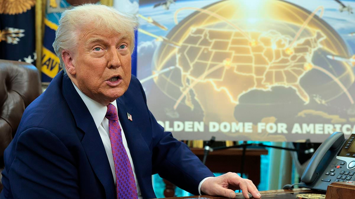 Trump's Golden Dome to undergo crucial test as he expands missile defense dream