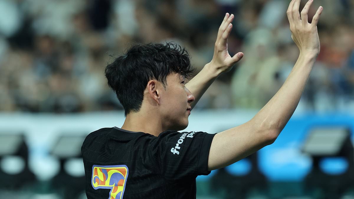 Son Heung-min officially says goodbye to Tottenham as club legend reads emotional letter to fans after completing move to LAFC