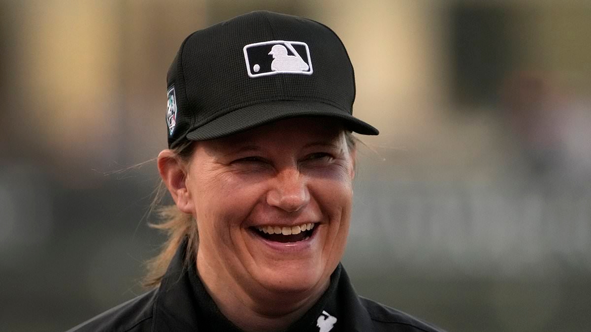 MLB makes history by calling up its first female umpire, Jen Pawol, for Marlins-Braves games