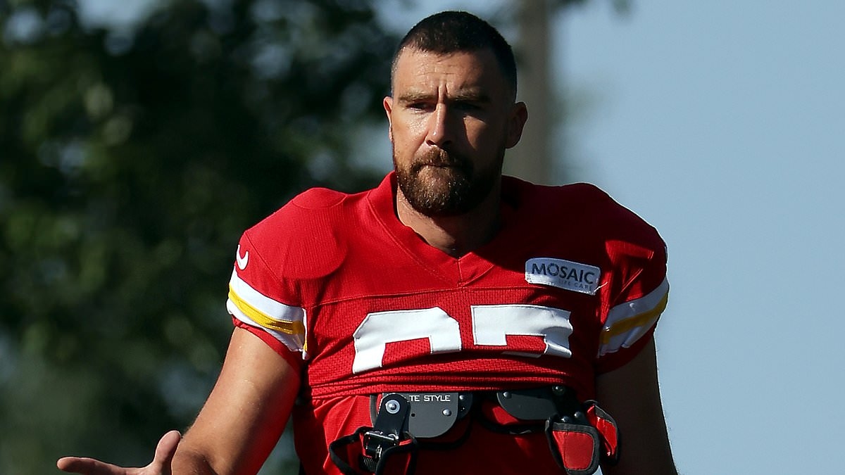 Travis Kelce glad to escape Taylor Swift attention in 'sanctuary' of Kansas City Chiefs camp