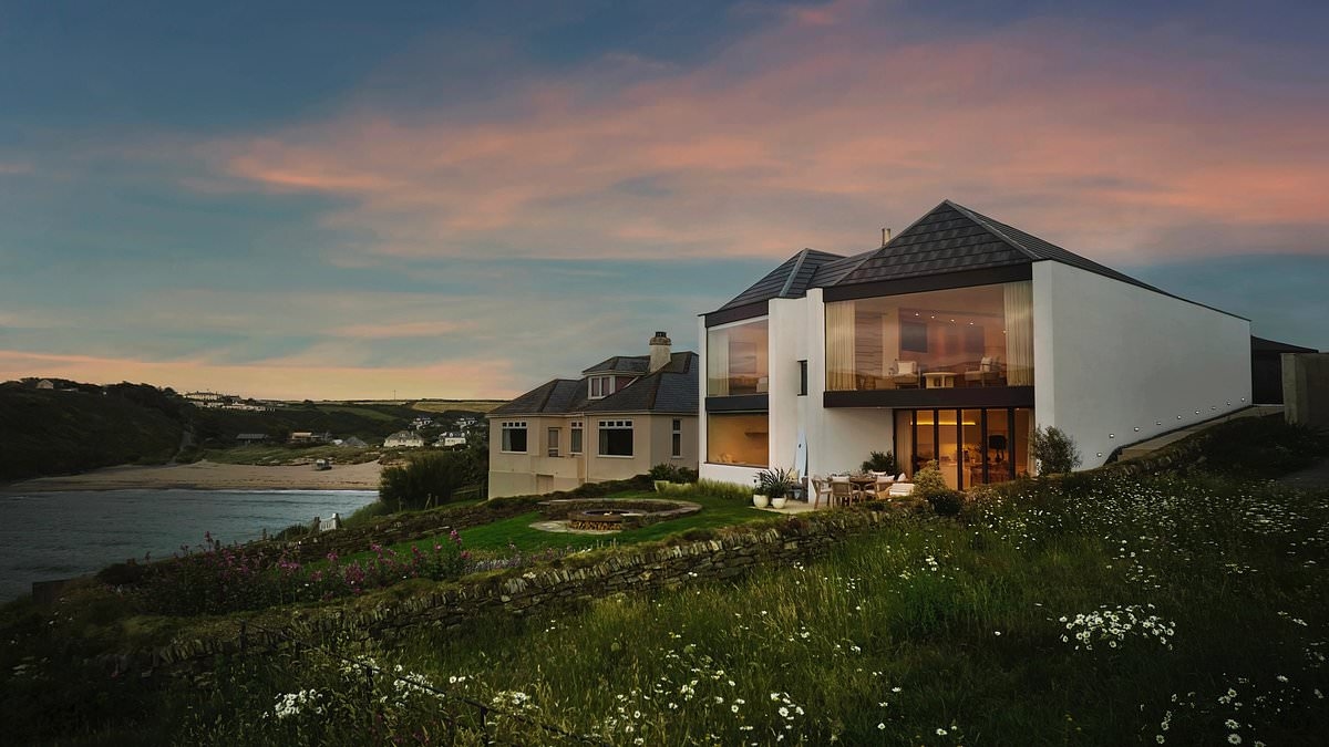 Revealed: Clifftop mansion being offered in latest Omaze Million Pound House Draw had its price slashed by £2million a year ago
