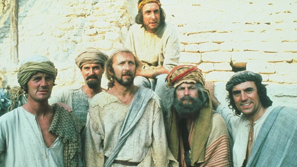 Royal Mail release new set of stamps in tribute to Monty Python which showcase the comedy troupe's iconic sketches
