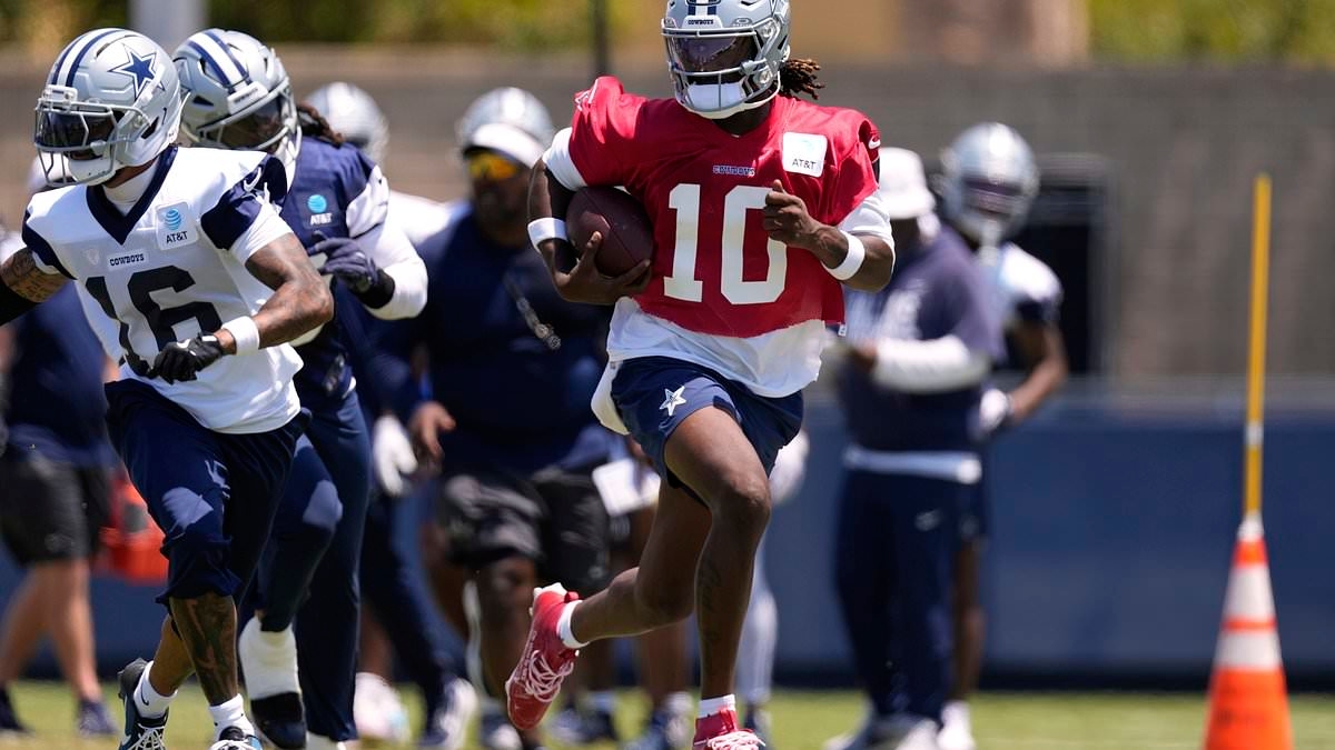 Dallas Cowboys backup QB Joe Milton easily tops NFL 'record' during scrimmage with Los Angeles Rams