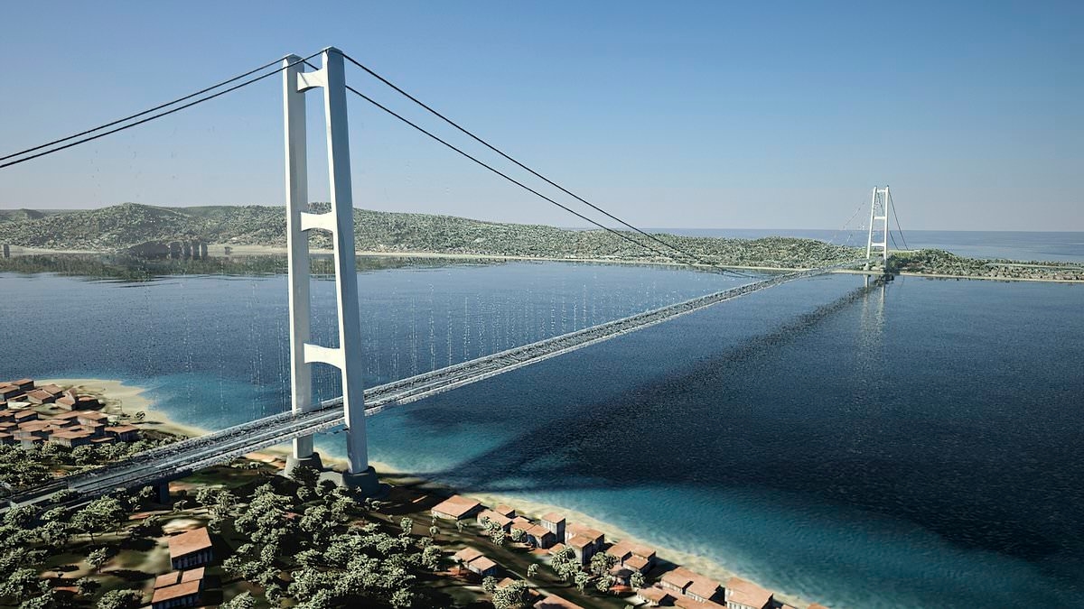 World's longest suspension bridge to be built between Italy and Sicily - with £12BILLION plan approved 2,000 years after it was first dreamed up