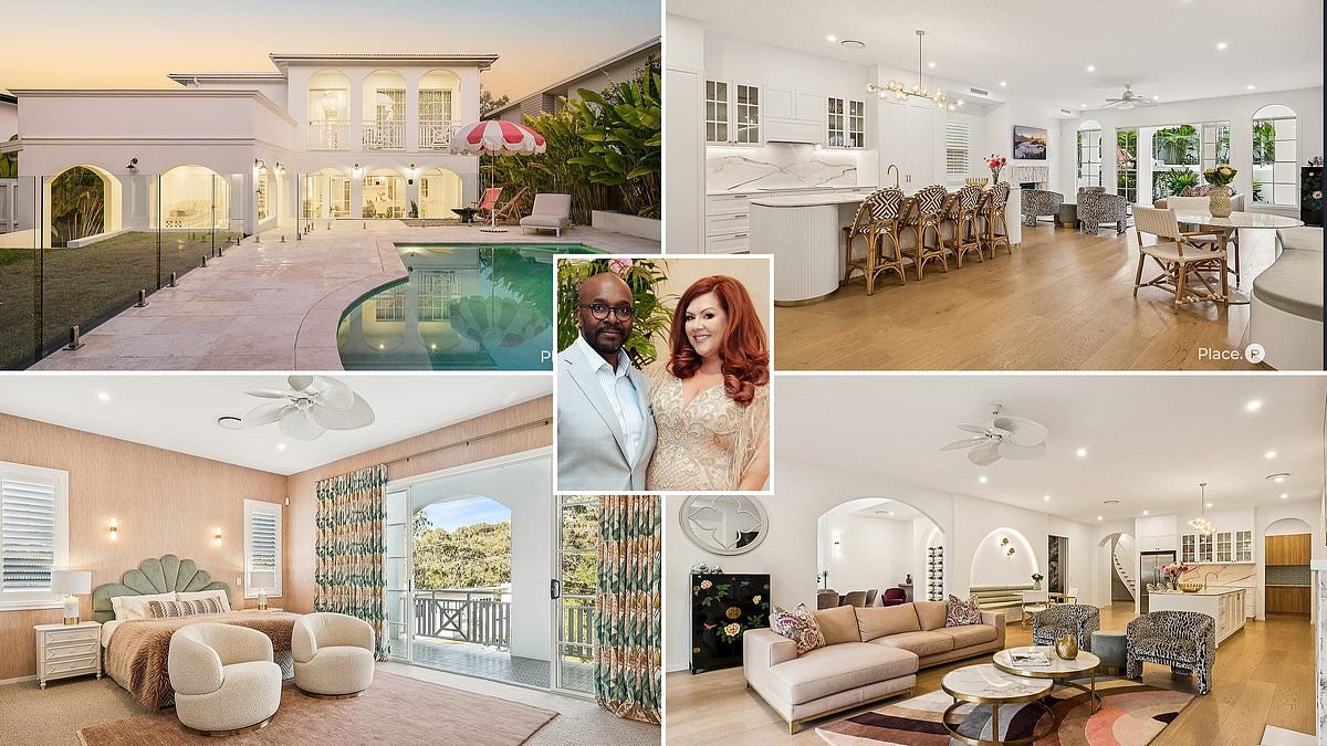Real Housewives of Brisbane star lists stunning six-bedroom mansion