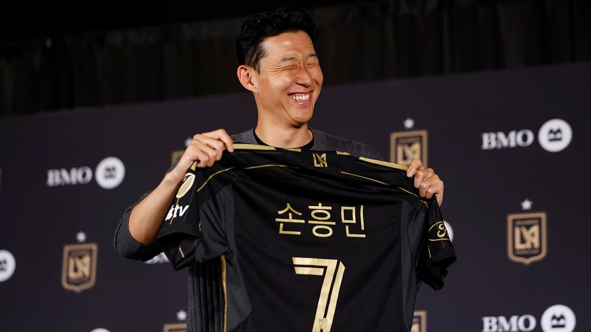 Son Heung-min admits Los Angeles FC were NOT his first choice club after emotional Tottenham departure - as he reveals what changed his mind