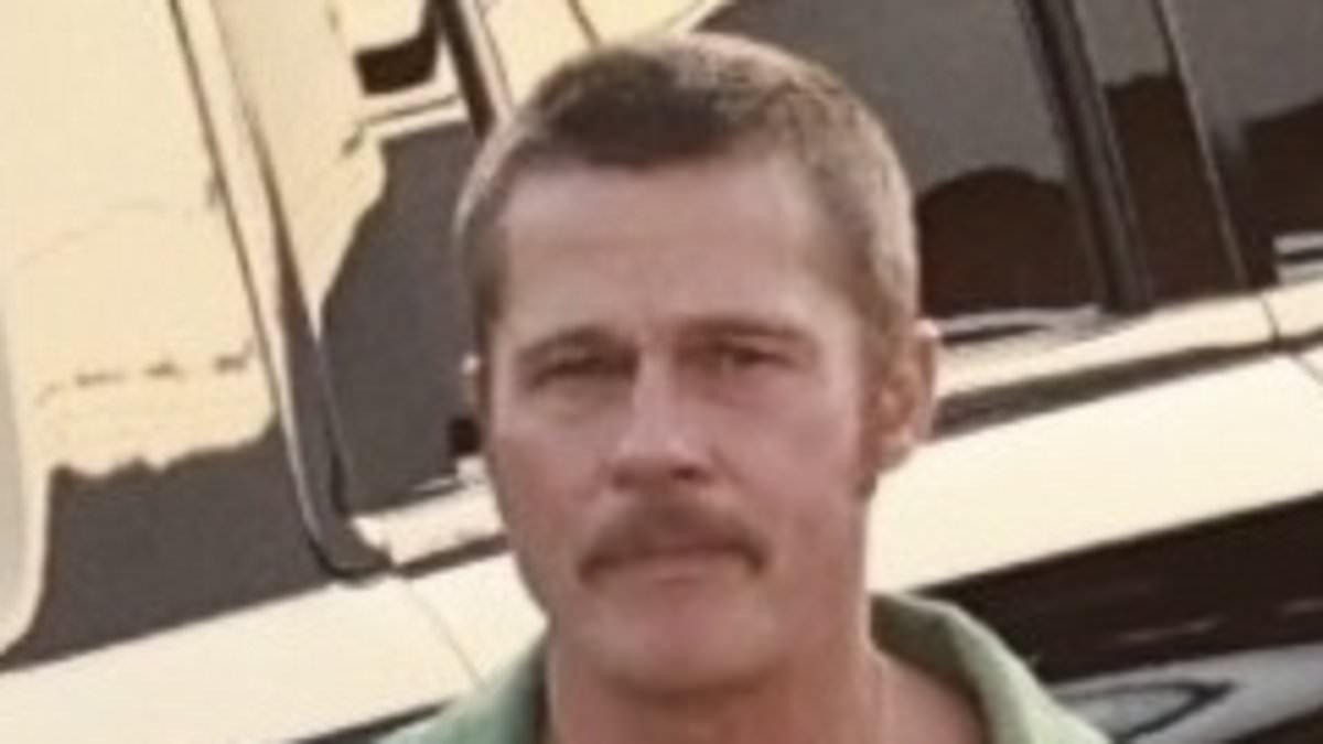 Somber Brad Pitt seen working on film set on the SAME DAY his mother Jane Etta died at age 84