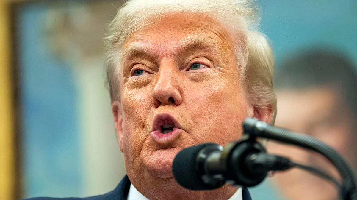 Trump says he will impose a 100% tariff on computer chips