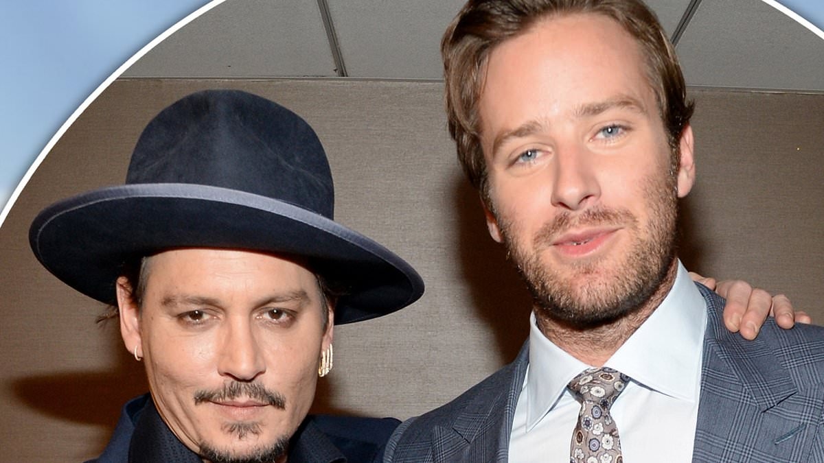 Armie Hammer reveals he would smoke up to 20 joints a DAY, 'loved' drugging people and was banned from spending time with co-star Johnny Depp after getting him 'super-stoned'