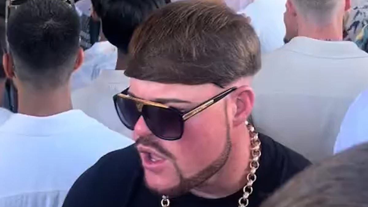 Viral clip of 'Ibiza Final Boss' haircut sends the internet wild... but eagle-eyed fans notice what 'distinctive bob is hiding'