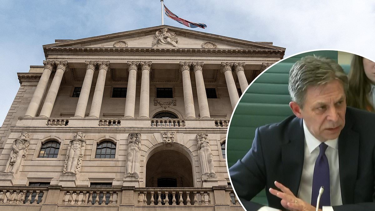 Inside the unusual and historic Bank of England vote decision: JESSICA CLARK saw the three-way deadlock unfold...