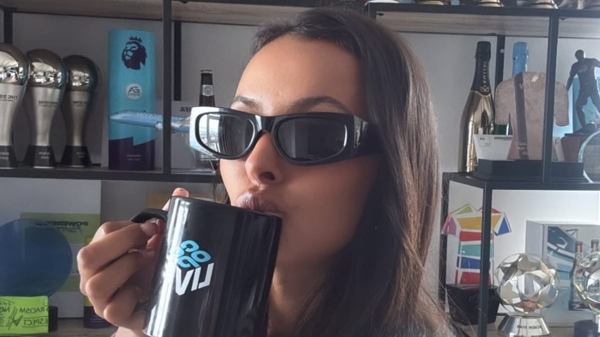Maya Jama reveals Ruben Dias's incredible trophy room as Love Island presenter poses after bikini-clad holiday with footballer lover