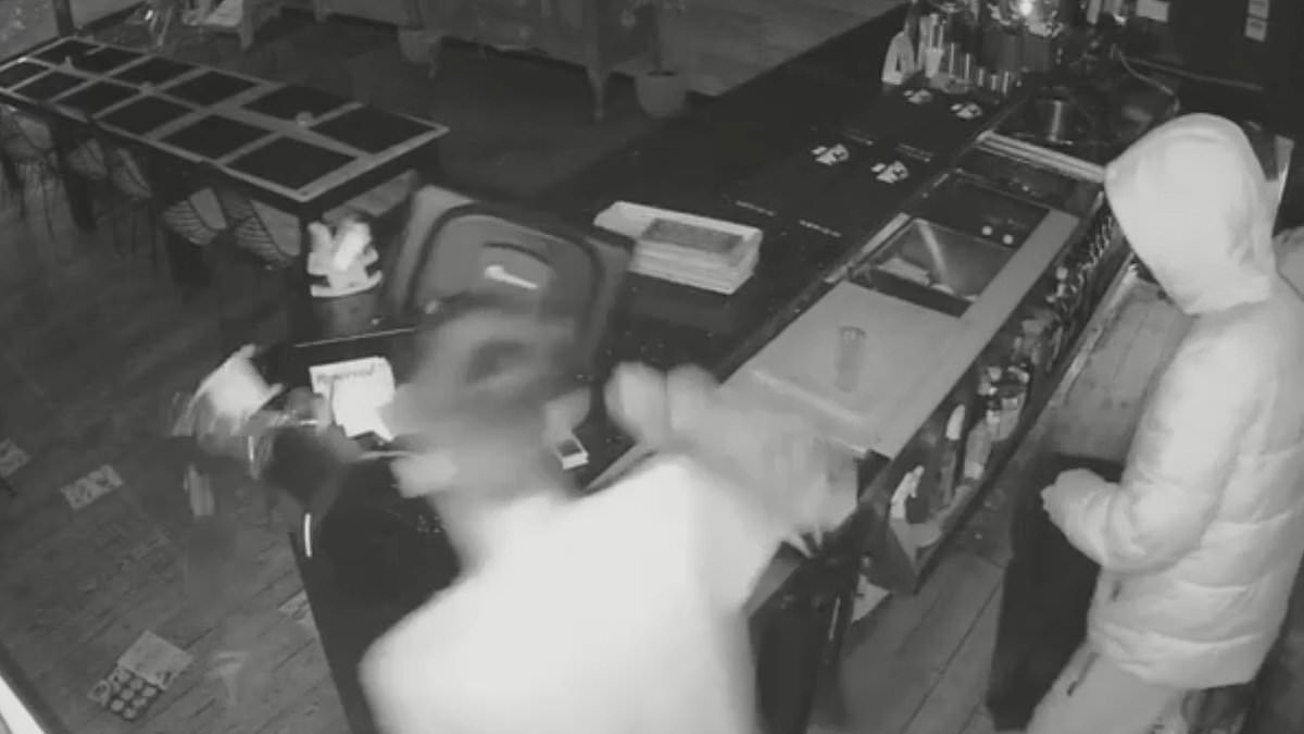 Restaurant owner is forced to turn detective himself after police fail to attend scene of break-in - telling him to email them instead
