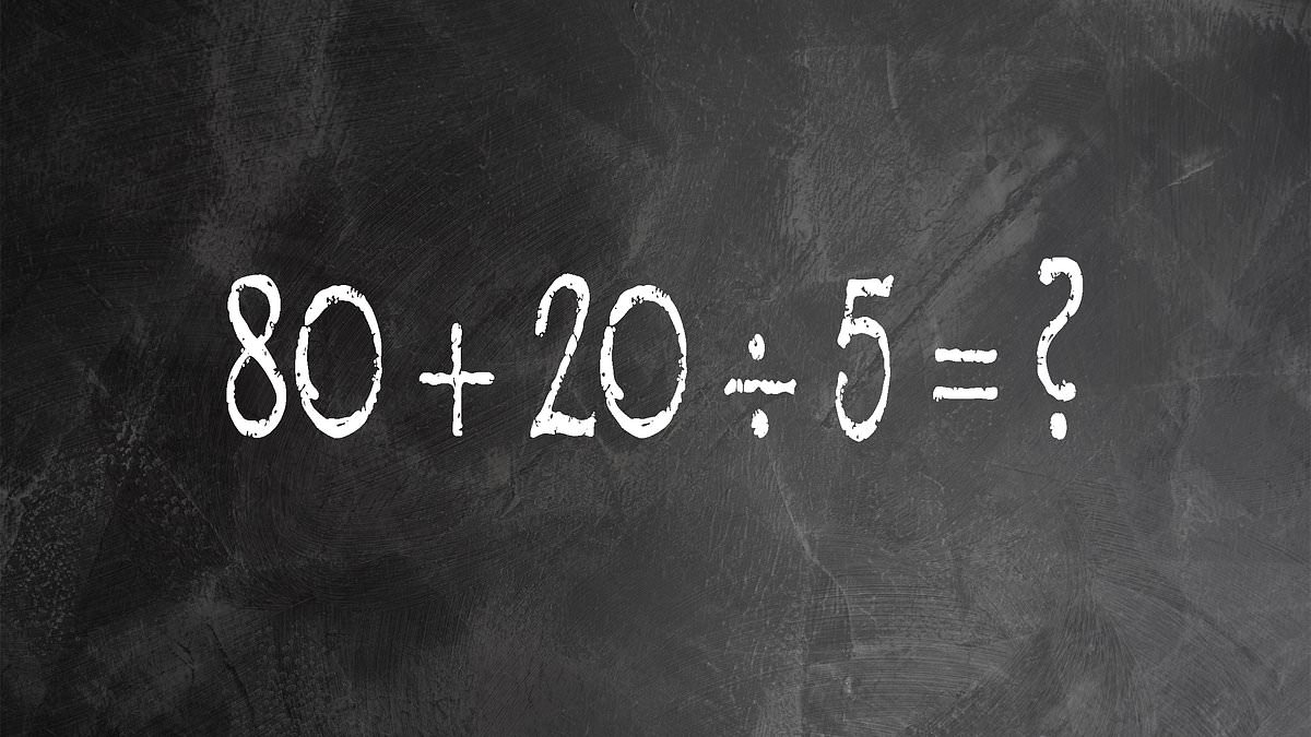Simple math equation leaves people bewildered as they forget 'golden rule' - can you solve it in 30 seconds?