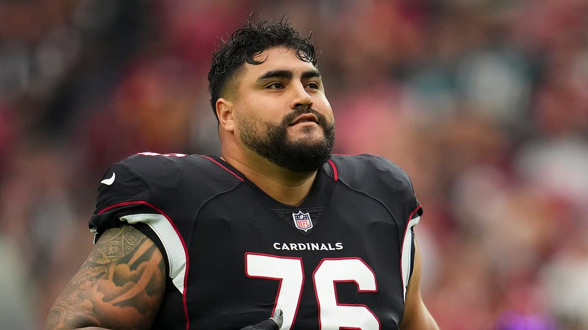 Arizona Cardinals re-sign Will Hernandez as he prepares to make NFL comeback from torn ACL month out from new season