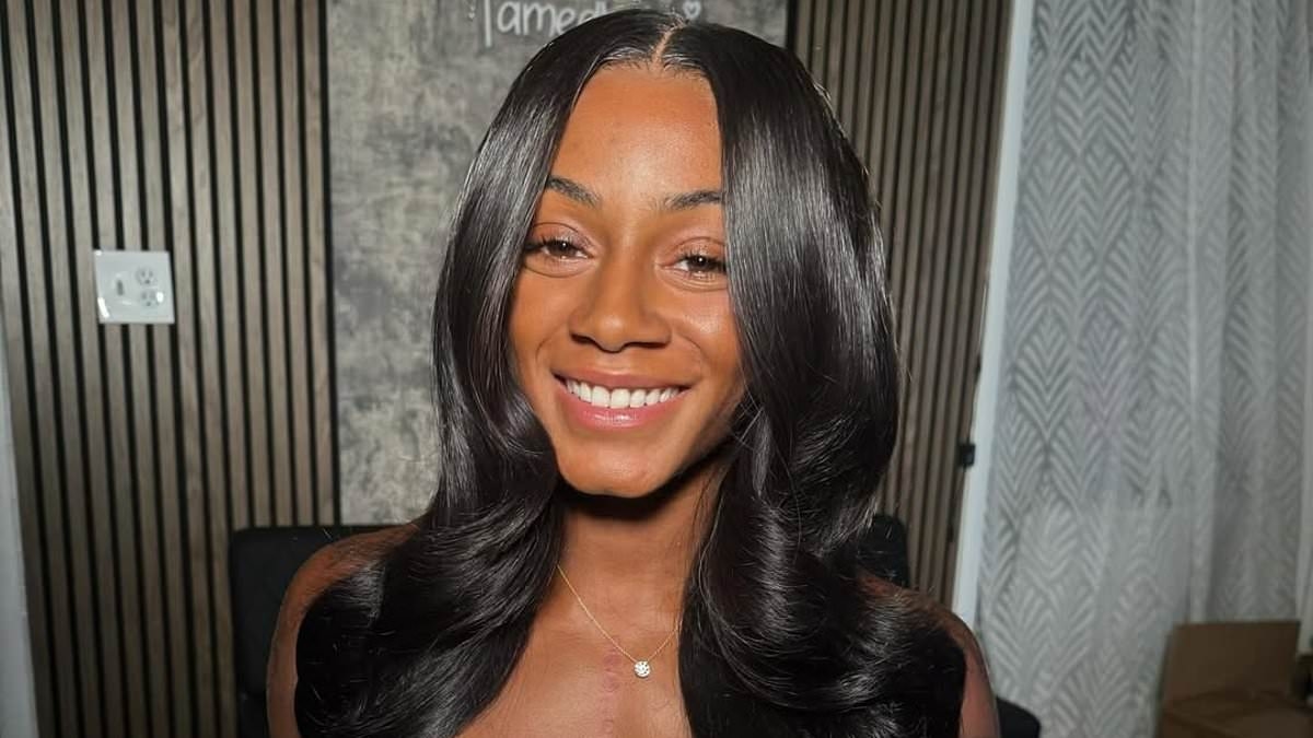Furious Sha'Carri Richardson pummels boyfriend at Seattle airport in shocking security footage from arrest