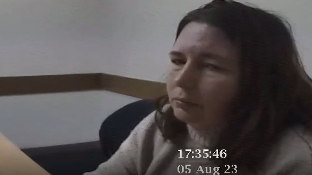 Revealed at last: The dramatic footage of the very moment Erin Patterson sealed her fate as she told lie after lie to detectives