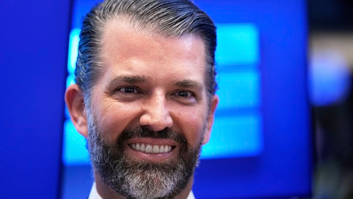 Donald Trump Jr. shares outrageous sex toy meme involving his father