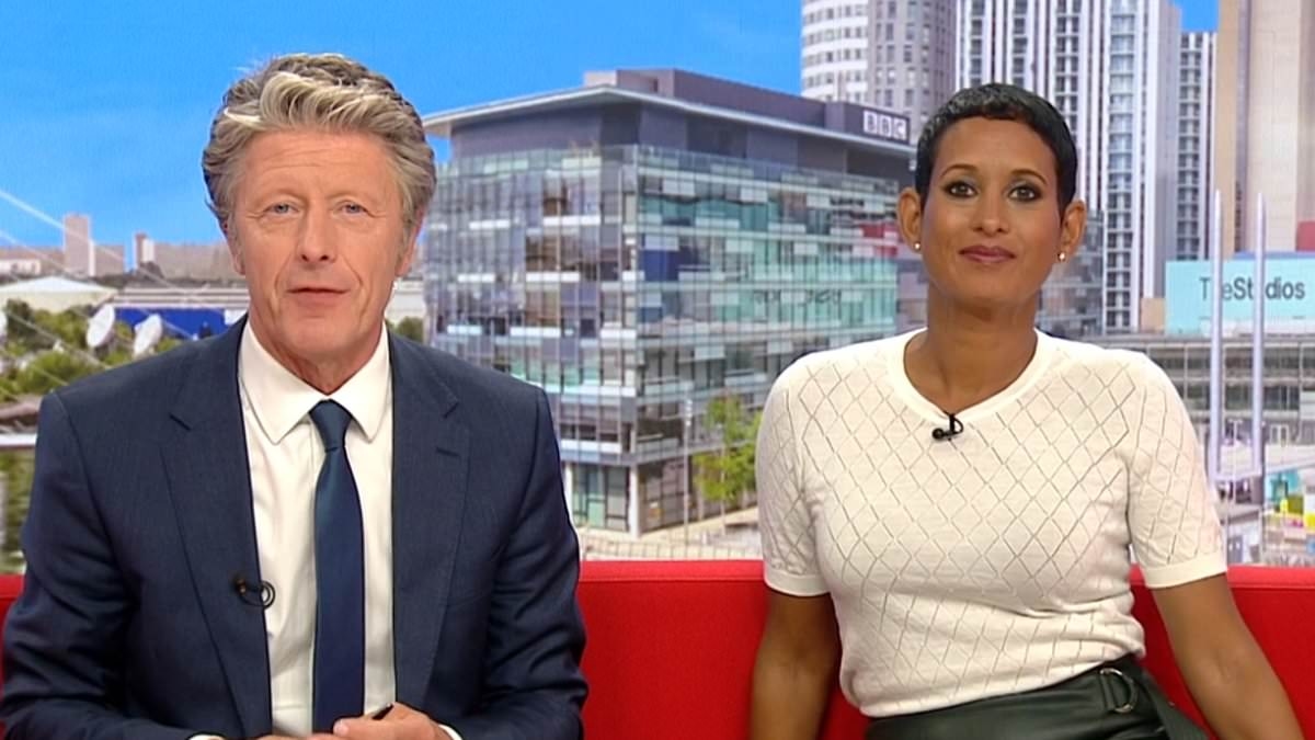 BBC Breakfast fans gasp 'my head hurts!' as show pulled off air after string of technical blunders so bad they 'thought their TVs were broken'