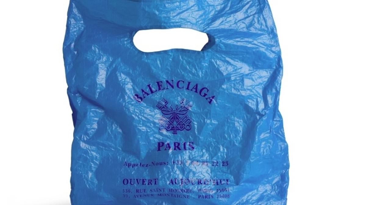 Balenciaga reveals luxury tote that looks 'just like a cheap plastic bag' for a jaw-dropping cost - but unimpressed customers 'hate it'