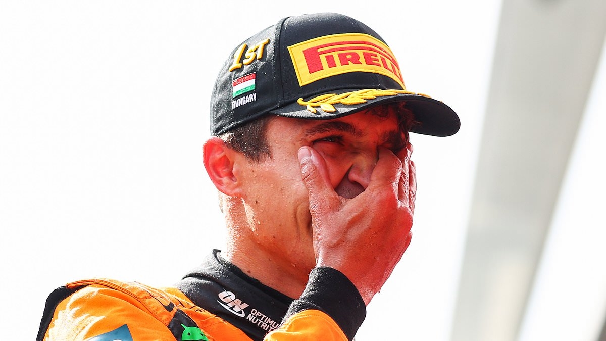 Meet the new Queen of the Formula One paddock: Lando Norris' stunning on-off actress girlfriend previously dated Premier League flop and is primed to become Geri Halliwell's heir on the grid after lighting up the Hungarian Grand Prix