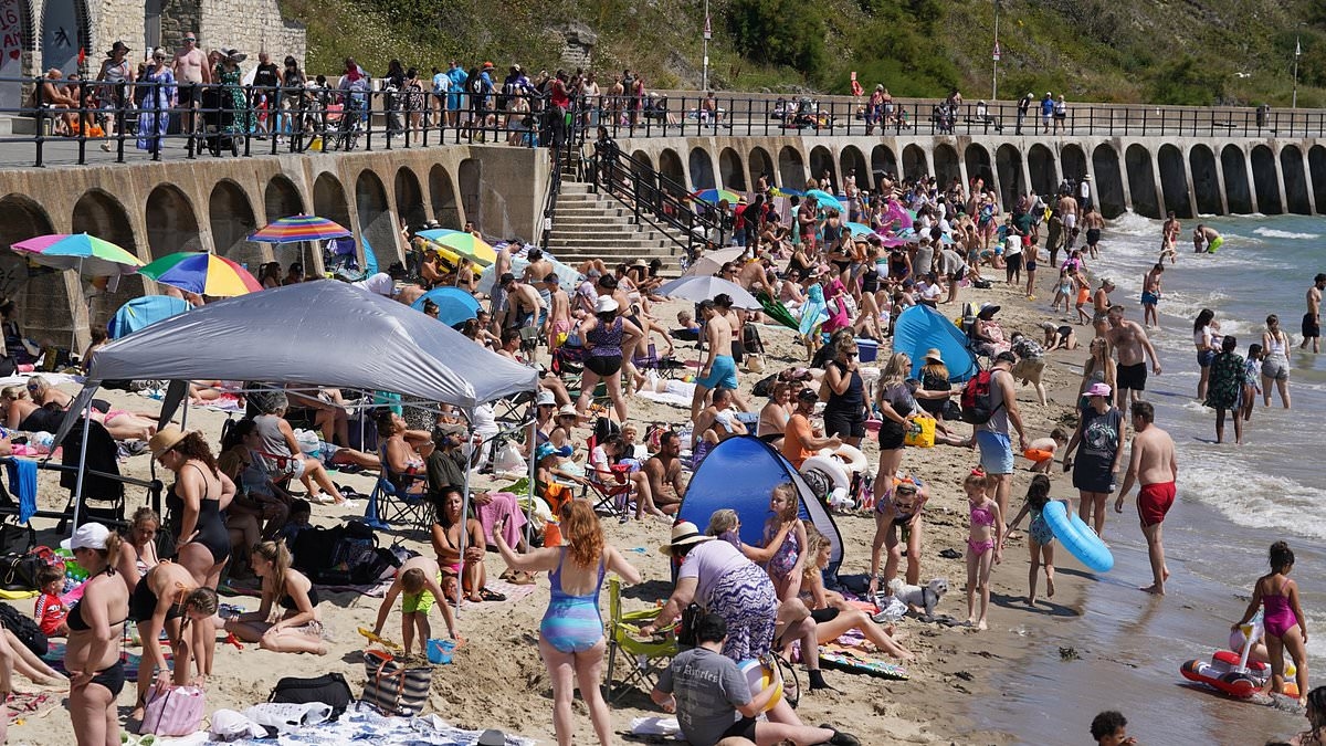 Summer's back on! Britain to sizzle in 30C heatwave next week - as yellow warning is issued
