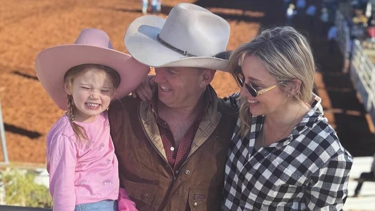 Karl Stefanovic shares adorable family photos as they enjoy a day at the rodeo