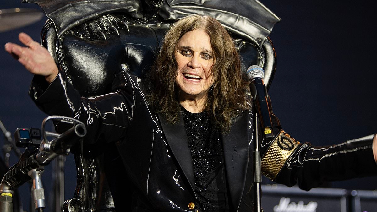 Man is charged with theft of flowers from Ozzy Osbourne's shrine in Birmingham city centre