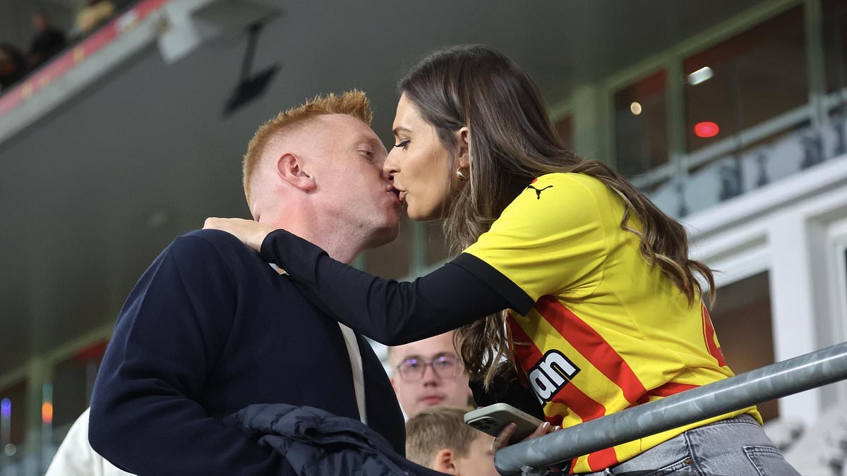 Sky Sports presenter and WAG of Championship manager returns to work after cancer battle and a brain infection which left her in a coma