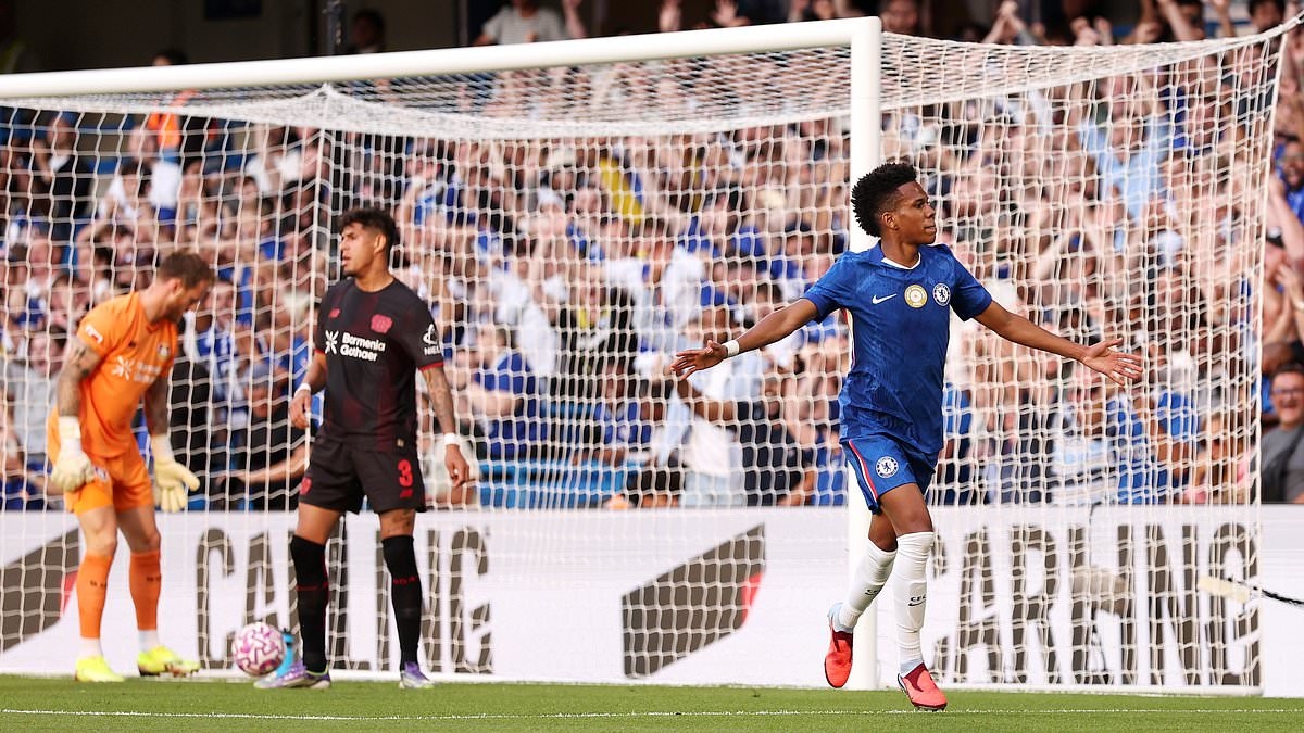 Chelsea vs Bayer Leverkusen LIVE: Wonderkid scores on first start