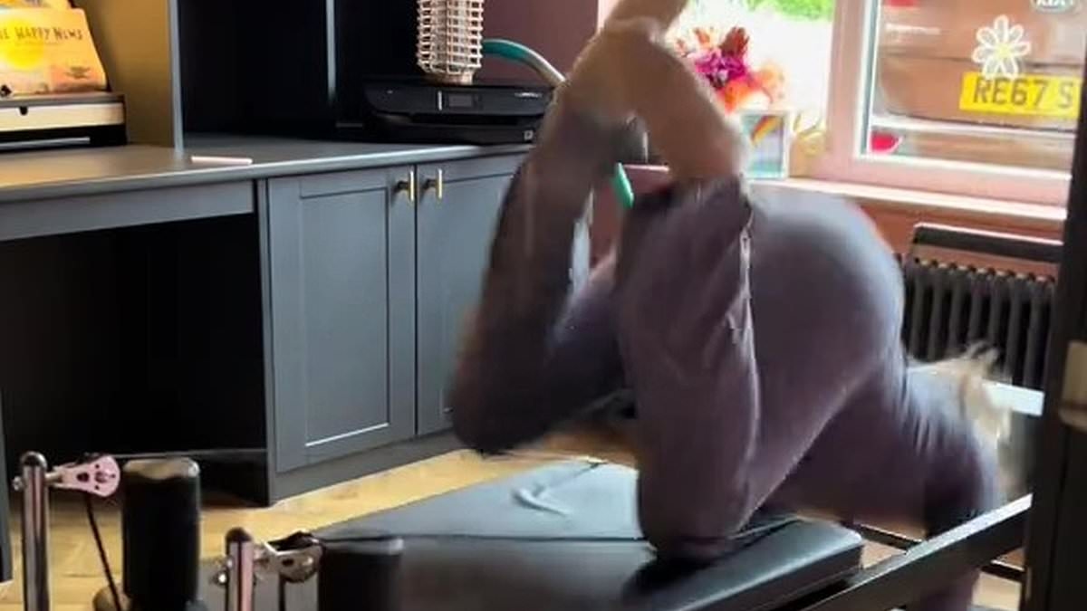 Moment mother-of-one falls off Aldi's bargain Pilates machine in accident she says left her brain-damaged