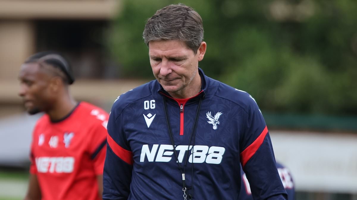 Oliver Glasner raises concerns over his Crystal Palace future as FA Cup winners fight to stay in the Europa League ahead of Community Shield