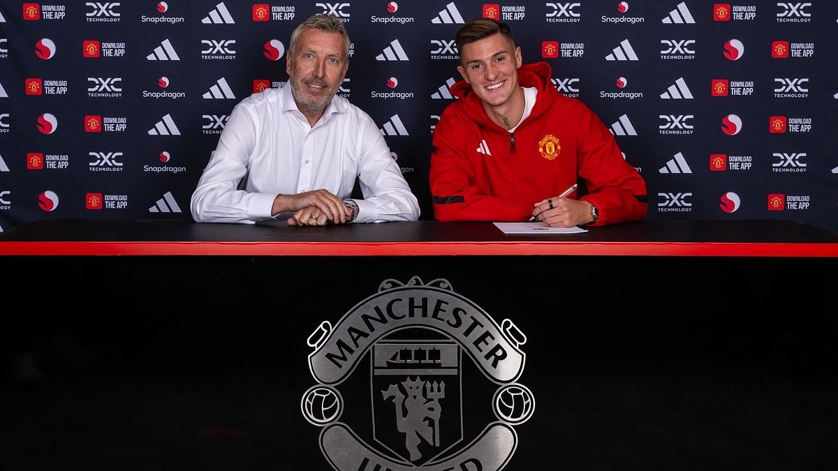 Man United confirm signing of Benjamin Sesko from RB Leipzig: Red Devils beat Newcastle in summer transfer race to dent Alexander Isak's hopes of joining Liverpool