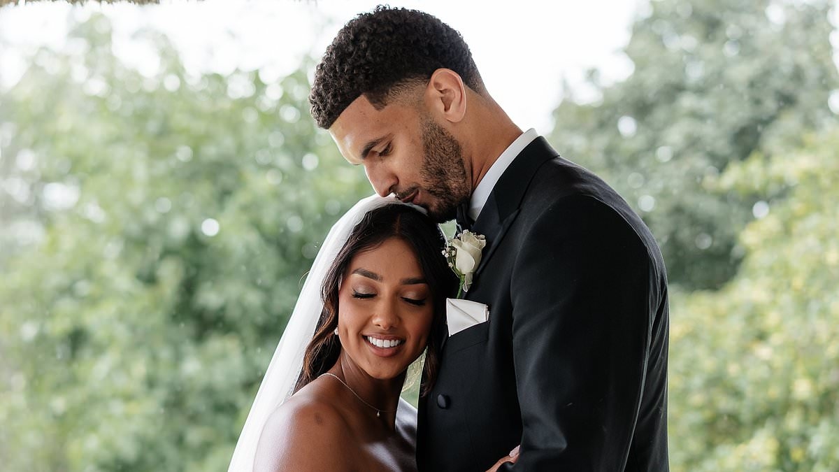 Love Island winners Kai Fagan and Sanam Harrinanan reveal why they only invited ONE fellow Islander to their lavish Essex wedding