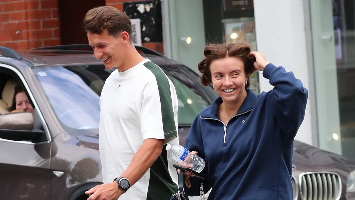 Molly-Mae Hague's sister Zoe Rae leaves a hair salon with her husband Danny weeks after scrapping Bali holiday because it 'looks better on social media'