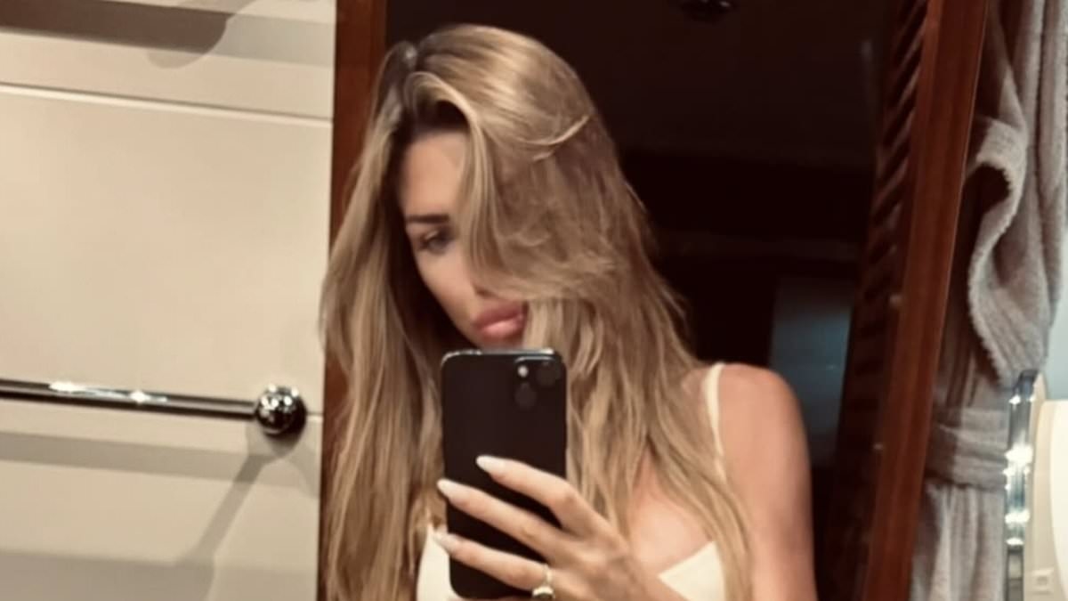 Abbey Clancy shows off her incredible bikini body in sweet family holiday snaps with husband Peter Crouch