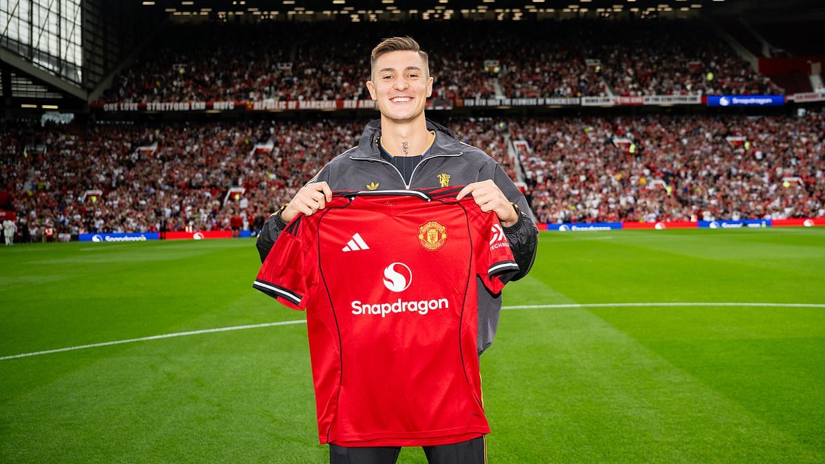 Benjamin Sesko insists Man United can 'fulfill all my ambitions' after £73.7m signing snubbed Newcastle - as Ruben Amorim drops major hint over Rasmus Hojlund future