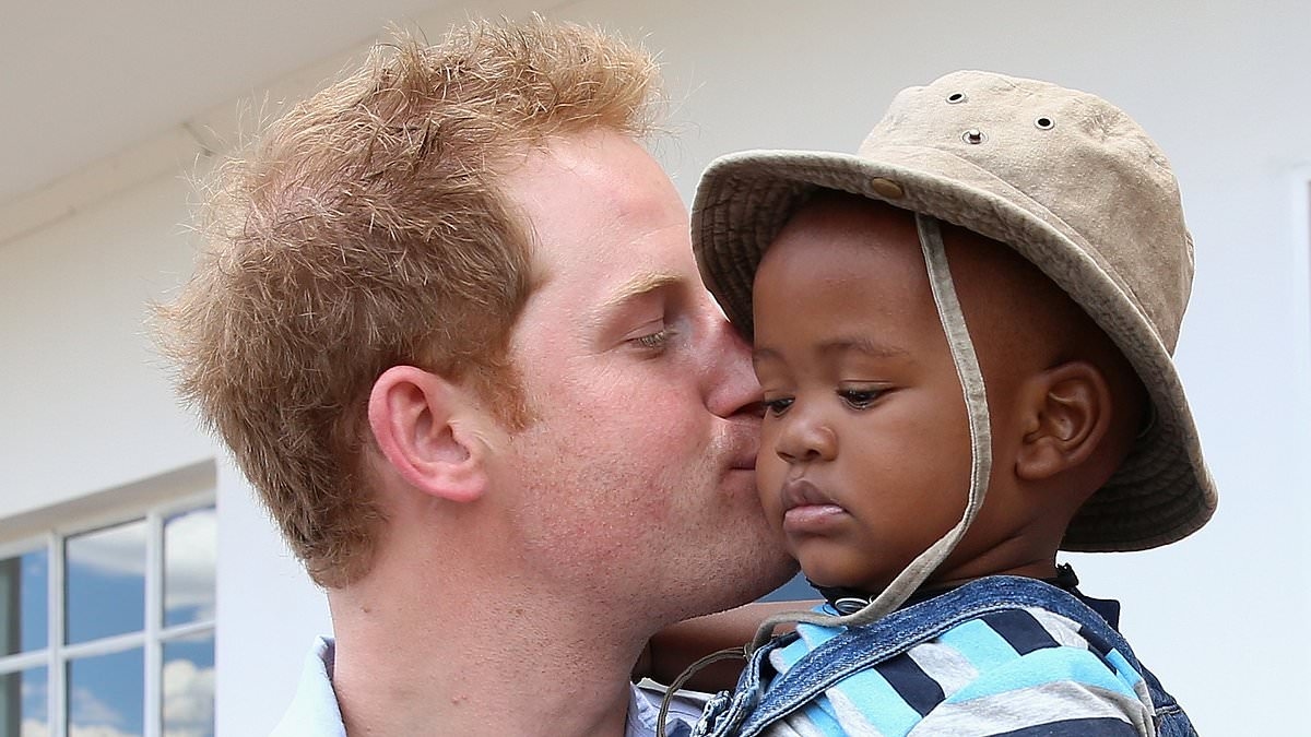 Harry hits back at charity chief in bullying row - by launching new African children's charity