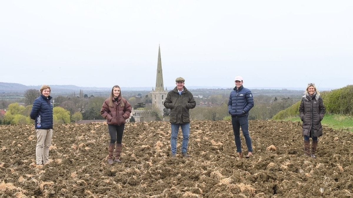 Farmers turn their land into a cemetery in a dead creative way to make cash