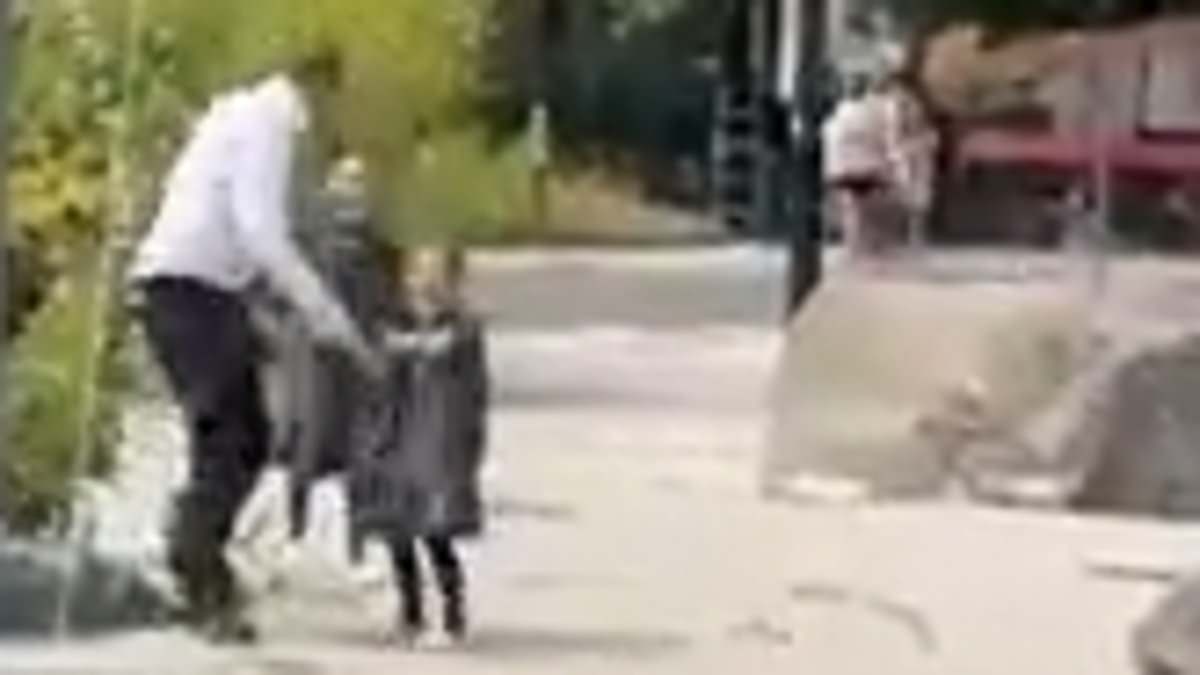 Jewish dad savagely beaten in front of his kids by attacker who tossed his yarmulke