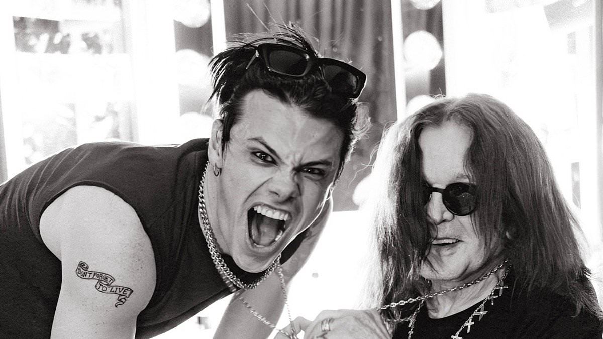 Yungblud says Ozzy Osbourne 'meant everything to him' and admits the Black Sabbath star's death was 'overwhelming' after hearing the news while 'cut off on an island with no internet connection'