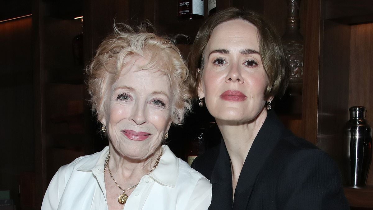 Holland Taylor, 82, and longtime partner Sarah Paulson, 50, celebrate pal's Emmy nomination at dinner in Beverly Hills