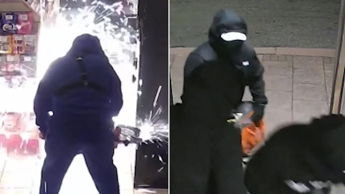 Cash machine raiders boasted police 'hadn't any concrete evidence' during £700k burglary spree using angle grinders to prize open ATMs