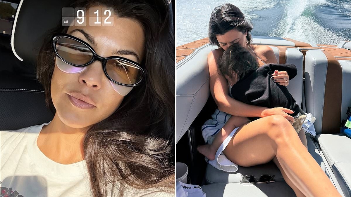 Kourtney Kardashian responds to backlash over life vest for baby Rocky