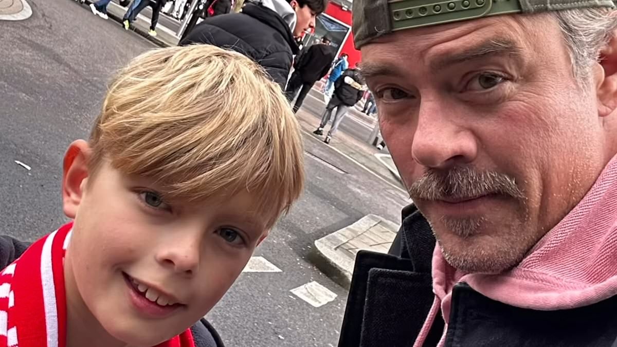 Josh Duhamel makes rare comment on son, 11, with Fergie as he reveals the pre-teen's camp crush